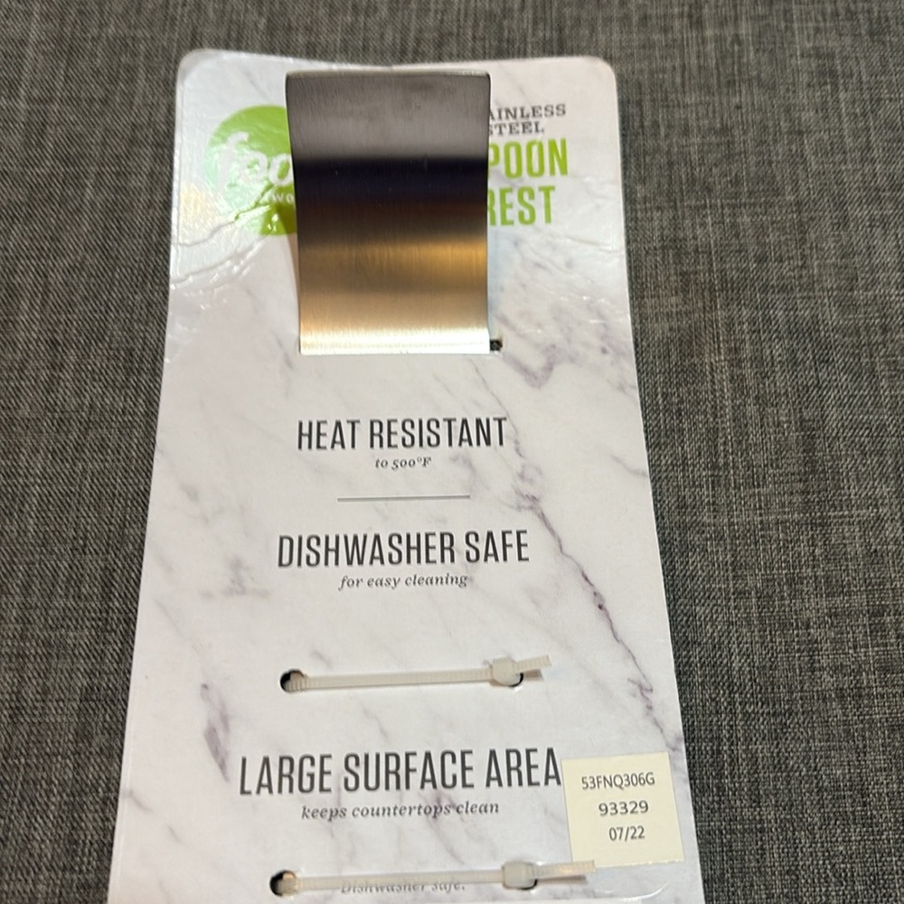 Food Network Stainless Steel Spoon Rest - new in package - Picture 4 of 5